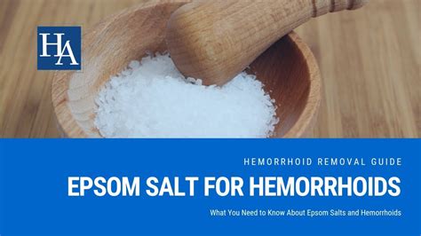 Epsom Salt For Hemorrhoids Relief What You Need To Know About Epsom