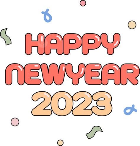 2023년 달력 다채로운 새해 복 많이 받으세요 2023 달력 2023 2023년 달력 Png 일러스트 및 벡터 에 대한