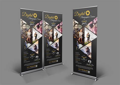 Photography Roll Up Banner Template On Behance