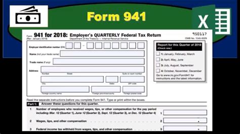 Dbase iv temporary file for sort or index. Form 941 - Quarterly Payroll Tax Form - How Fill Out - YouTube