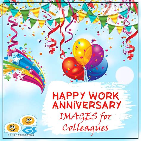 Happy Work Anniversary Messages To Make Their Day Memorable Images