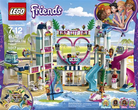 Lego Friends Le Complexe Touristique Dheartlake City 41347 Toys R Us