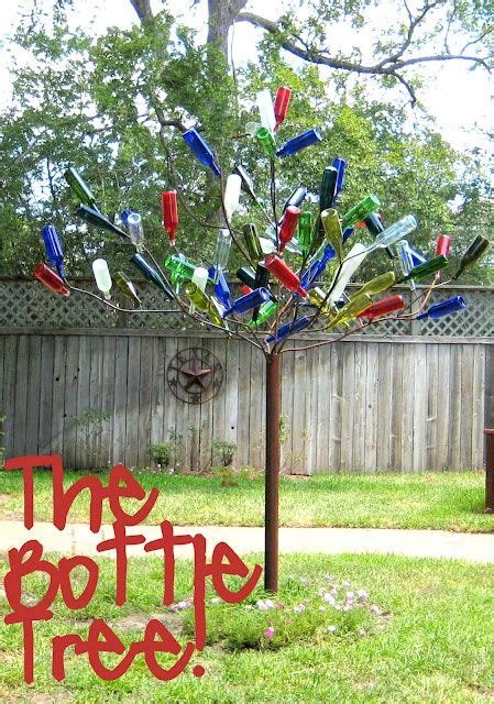 Wine Bottle Tree She S Crafty Wine Bottle Diy Bottle Crafts Wine Bottle Crafts