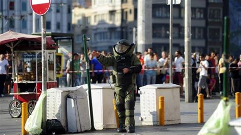 Taksim Meydanı nda bomba paniği Son Dakika Haber