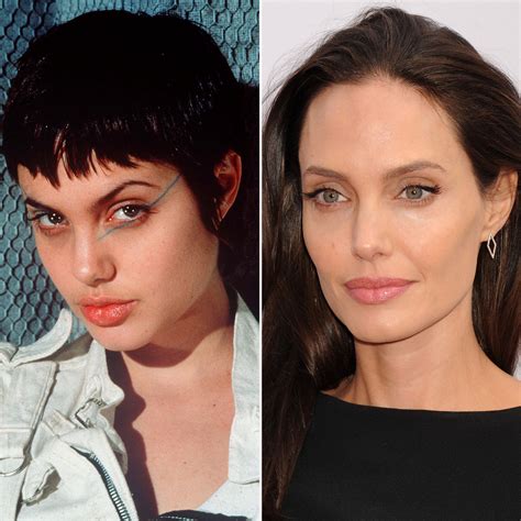 Watch Angelina Jolies Face Morph Through The Years From 1991 To Today