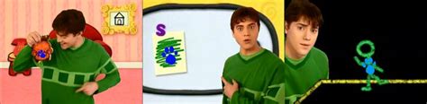 With each paw print, the viewer is inspired to interact with josh and blue to figure out blue's clues! Pin by PokeGear101 on Blue's Clues Season 1-4 JOE'S VERSION MY VERSION in 2020 | Blue's ...