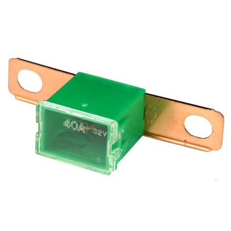 82 Flb 40a Fusible Links 1316 Axial Male Terminal Long Lead Green