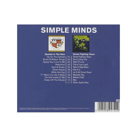 Simple Minds 2 Original Classic Albums Cd Comprar
