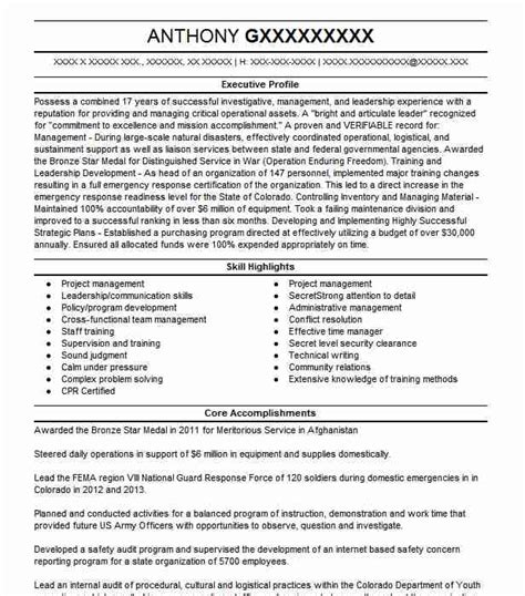 I have enclosed my resume for your consideration. Emergency Management Program Manager Resume Example DHS ...