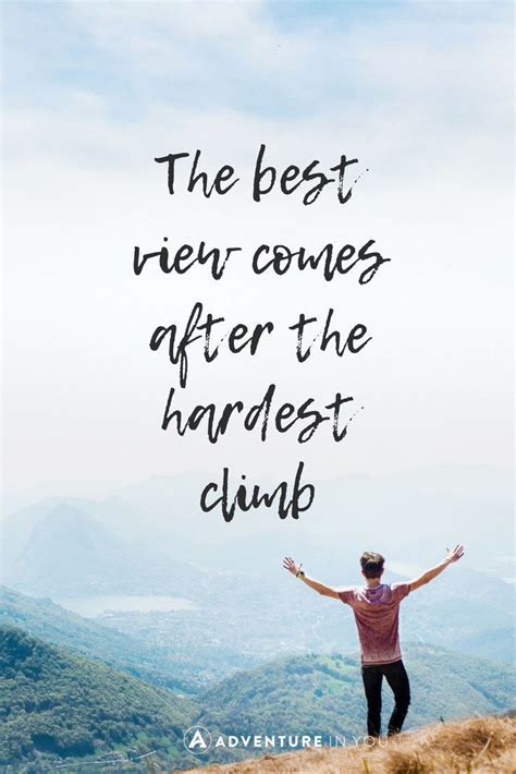 Everyone wants to live on top of the mountain 31. Best Mountain Quotes to Inspire the | View quotes ...