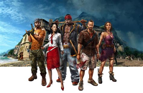 Aside from the usual quests and sidequests, players can also complete team quests. Dead Island Riptide Group by atomhawk on DeviantArt