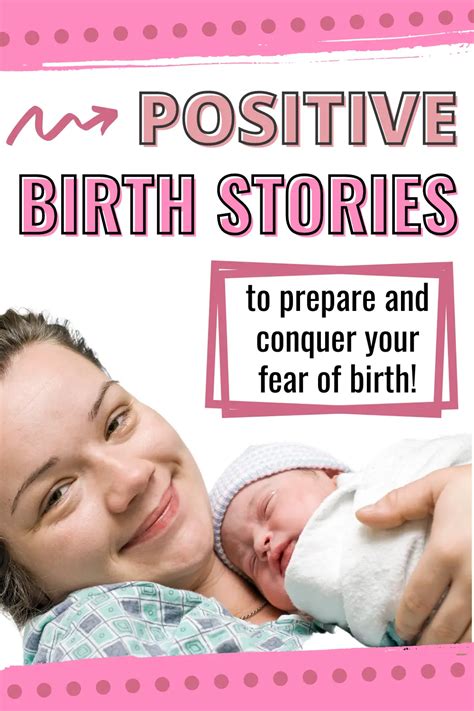 40 positive birth stories to conquer the fear of birth