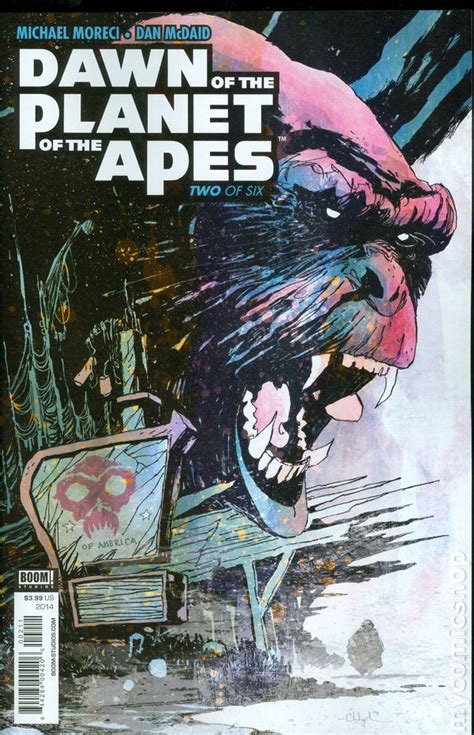 With the global population soaring towards 9 billion people by 2050 current levels of meat and dairy consumption are not sustainable on our limited earth. Dawn of the Planet of the Apes (2014 Boom) comic books