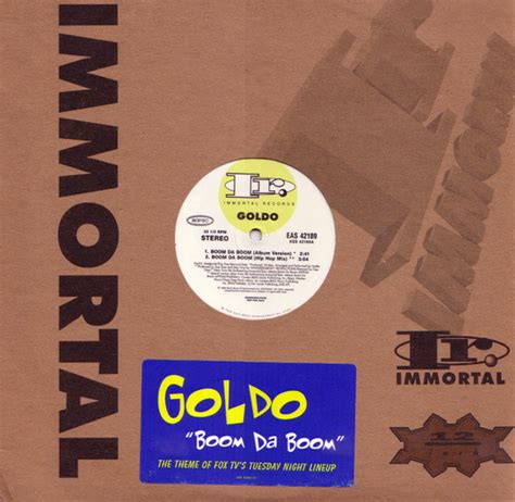 Goldo Boom Da Boom 1999 Vinyl Discogs
