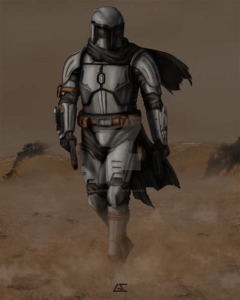 Star Wars Mandalorian Soldier By Gc Conceptart On Deviantart