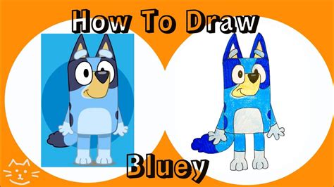 How To Draw Bluey Step By Step Simple Guide Easy For Young Artists