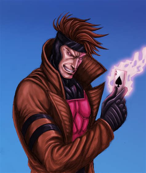 Gambit Colors By Soulstryder210 On Deviantart