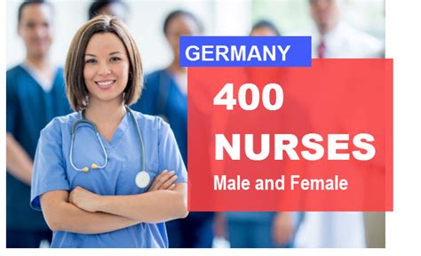 Germany Hiring 400 Filipino Nurses Male And Female Apply Now