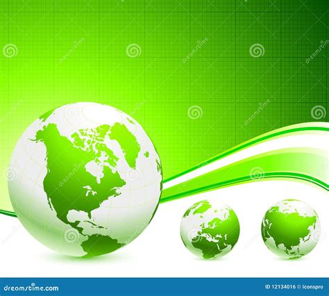 Green Globes Royalty Free Stock Photo 16324155