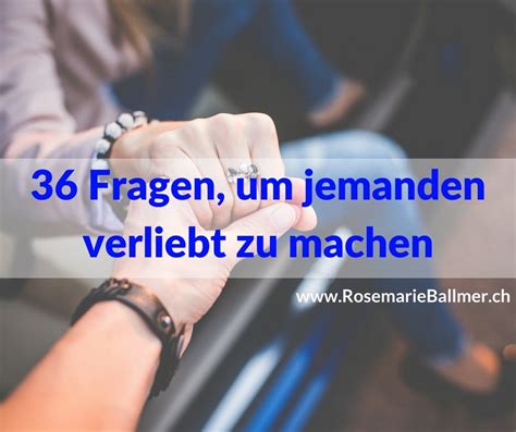 Die Liebesformel: 36 Fragen, um jemanden verliebt zu machen - Den