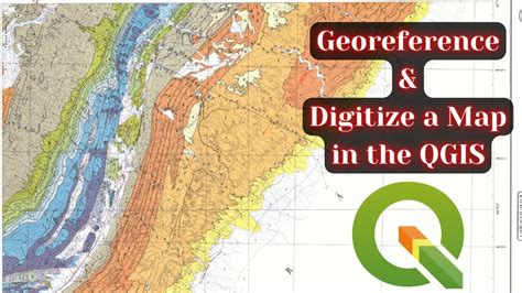 Georeferencing And Digitizing Process In Qgis Youtube