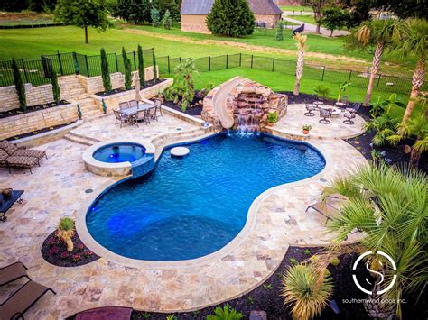 Natural Freeform Pool 208 By Southernwind Pools Dream Backyard Pool Pools Backyard Inground