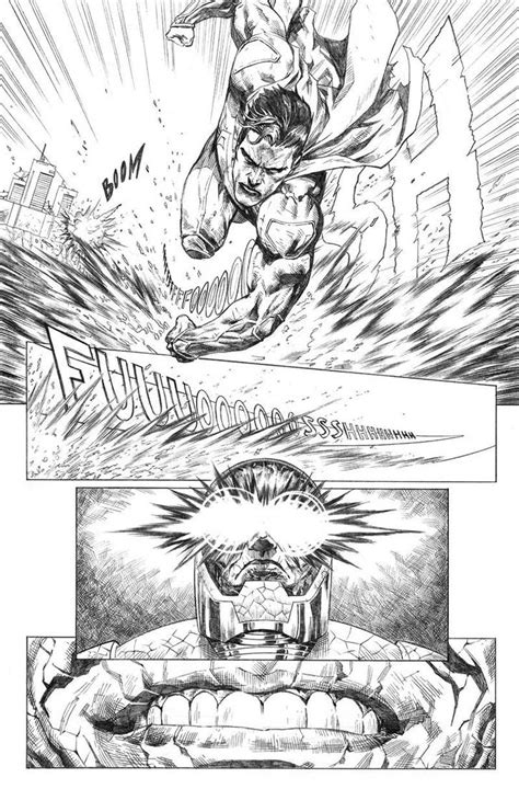 Superman Sample Page 1 By Mikemaluk On Deviantart