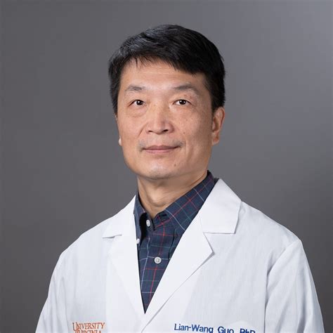 Lian Wang Guo Phd Elected A Fellow Of The American Heart Association