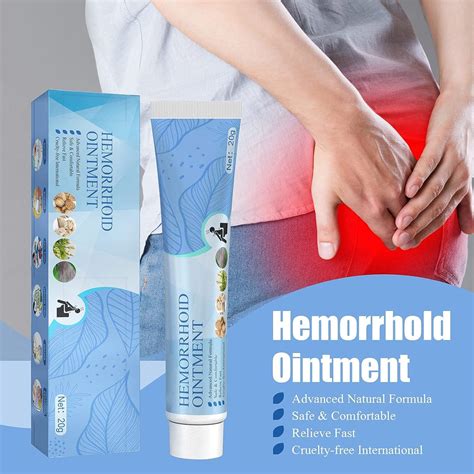 yuyte hemorrhoid cream anti itch cream hemorrhoid ointment 3 pieces 0 7 oz lymphatic drainage