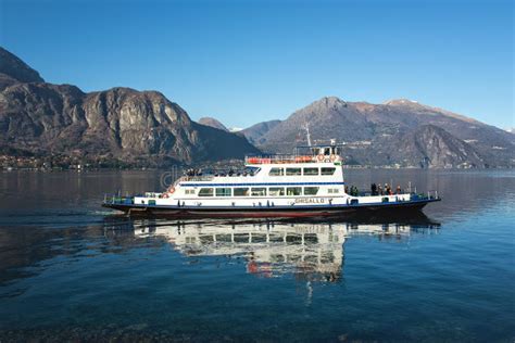 Car Ferry At Bellagio On Lake Como Stock Image Image Of Boat