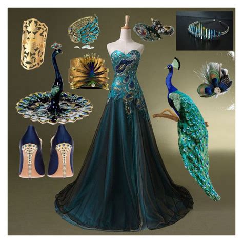 Peacock Gown Peacock Gown Cocktail Dress Holiday Gowns