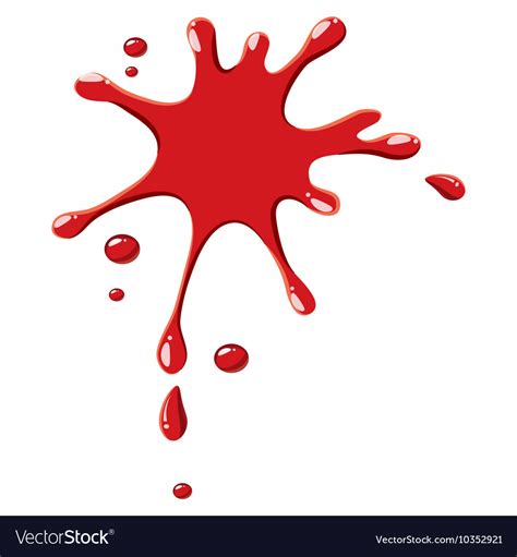 Red Drops Of Blood Icon Royalty Free Vector Image