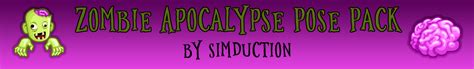 Sims 4 Ccs The Best Zombie Apocalypse Posepack By Simduction
