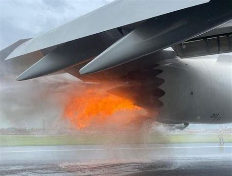 Incident Ups 747 Returns For Landing With Engine Fire Mentour Pilot