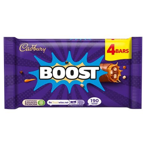 cadbury boost chocolate bar multipack ocado
