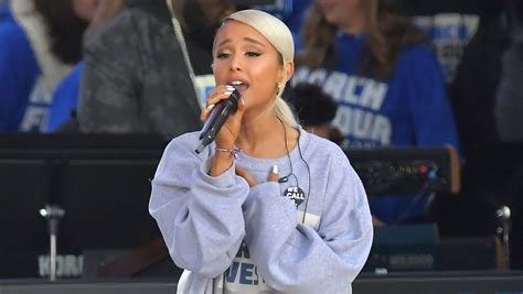 Ariana Grande Performs ‘be Alright At March For Our Lives Video