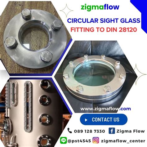 Circular Sight Glass Fitting To Din 28120