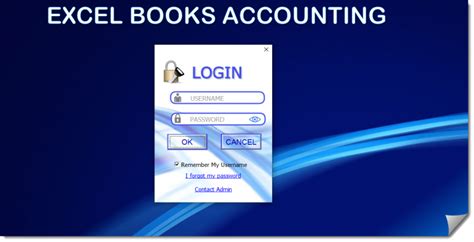 User Start And Login Excel Books