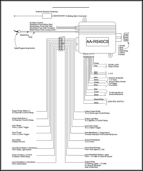 Contact avital technical support department for alternate choices. Audiovox Remote Start Wiring Diagram