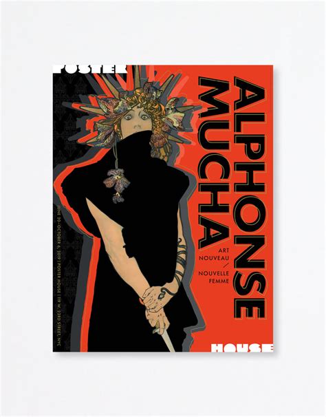 Alphonse Mucha Exhibition Poster Poster House