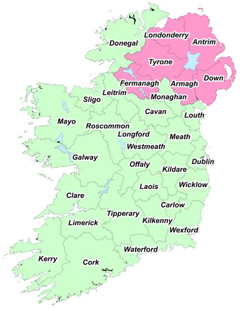 Ireland Regions