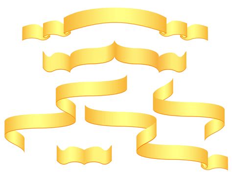 Gold Banner Png