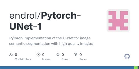 Github Endrol Pytorch Unet Pytorch Implementation Of The U Net For Hot Sex Picture