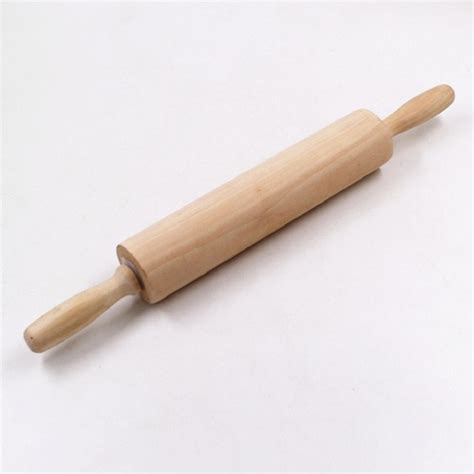 Winstbrok Long 43cm High Quality Wooden Rolling Pin Dough Cake Roller
