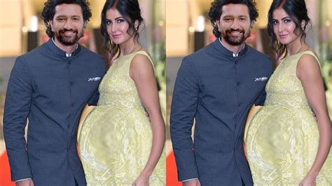 Pregnant Katrina Kaif Flaunting Her Baby Bump With Husband Vicky Kaushal Confirm Pregnancy YouTube
