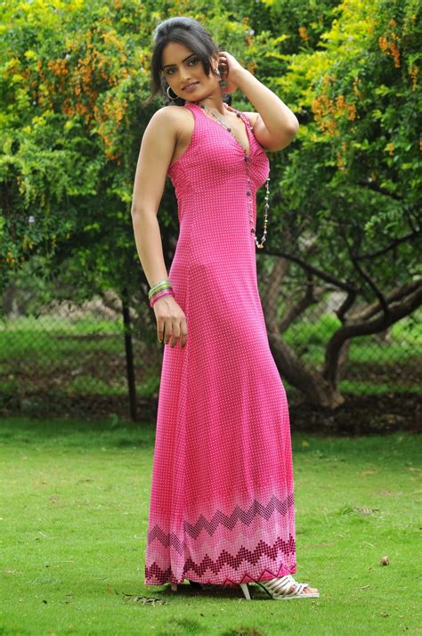 Ritu Kaur Latest Hot Photo Gallery In Pink Long Dress Hq Pics N Galleries