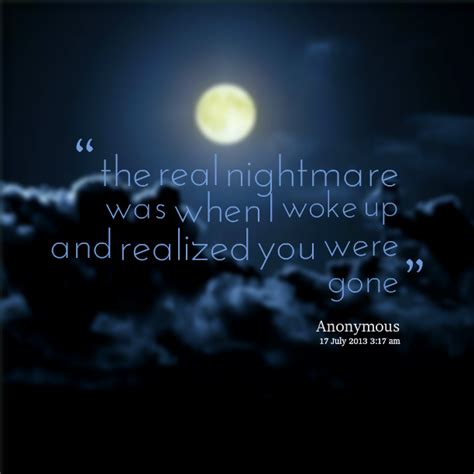 Quotes About Dreams And Nightmares Quotesgram