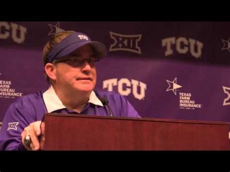 Complete Gary Patterson Press Conference After Texas Win Youtube