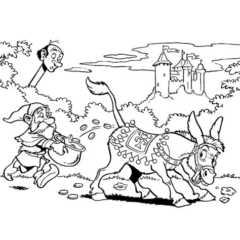 De Sprookjesboom van de Efteling kleurplaten Kleurplatenpagina.nl