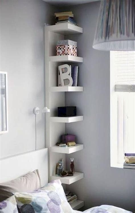 67 Effective And Clever Bedroom Storage Ideas 53 Wall Shelf Unit